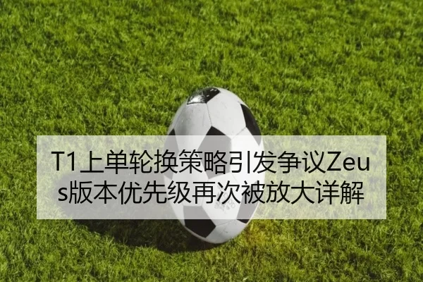 T1上单轮换策略引发争议Zeus版本优先级再次被放大详解